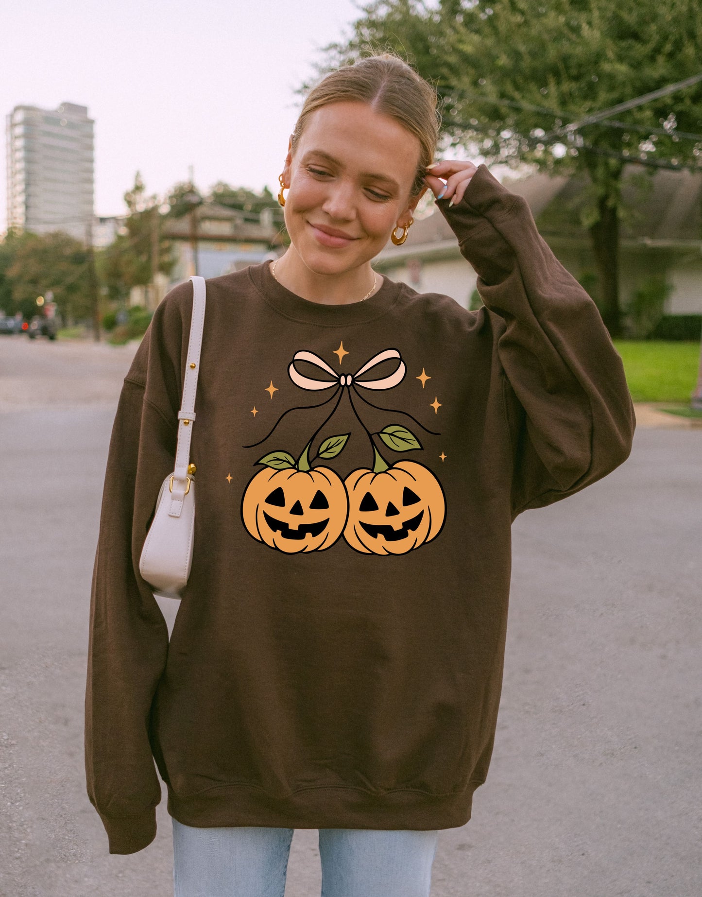 Cherry Pumpkins Crewneck