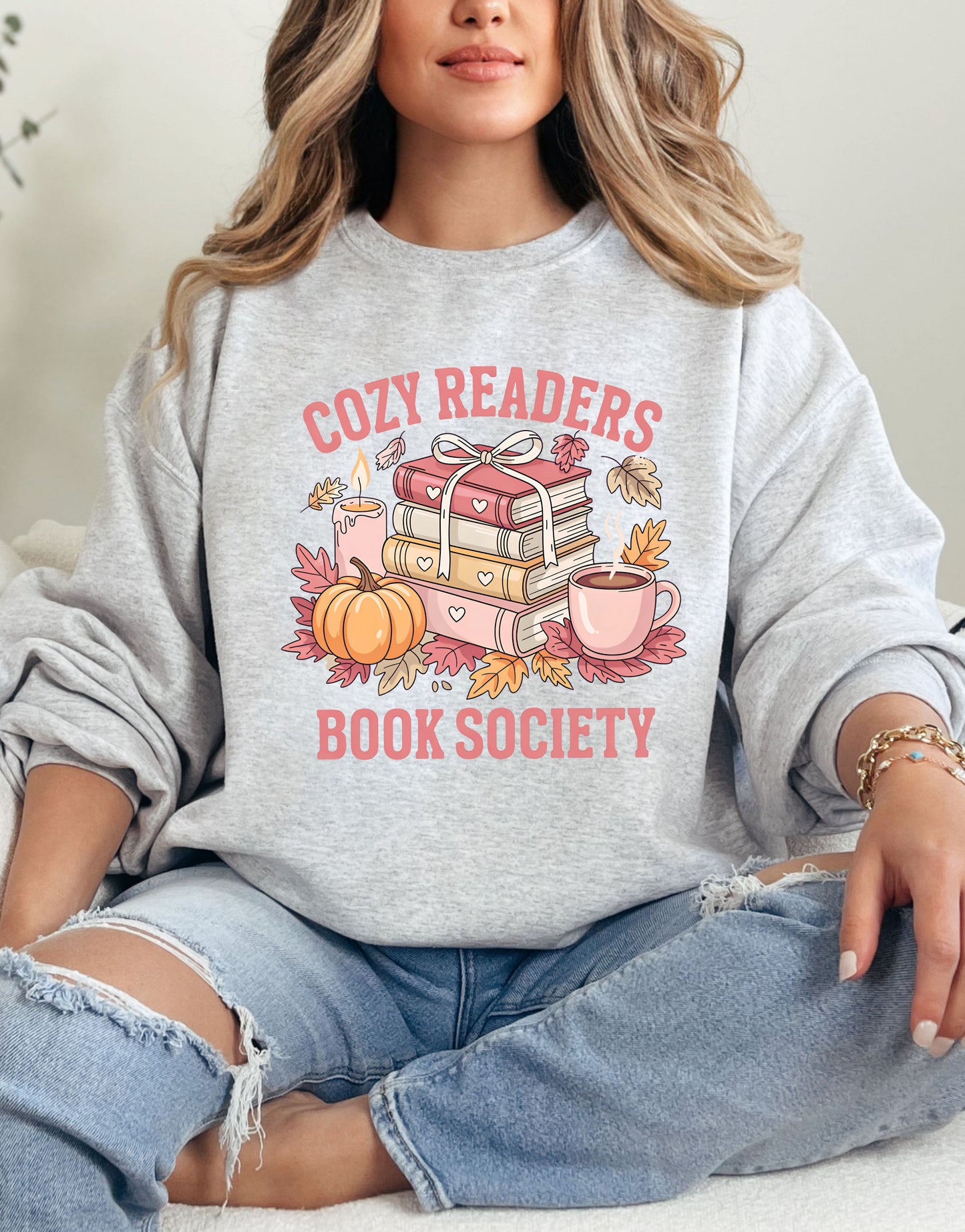 Cozy Readers Crewneck