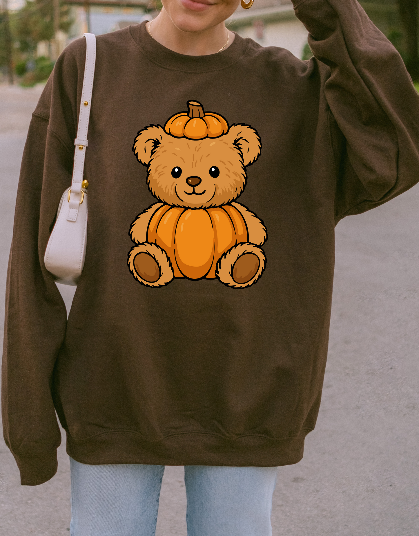 Pumpkin Bear Crewneck