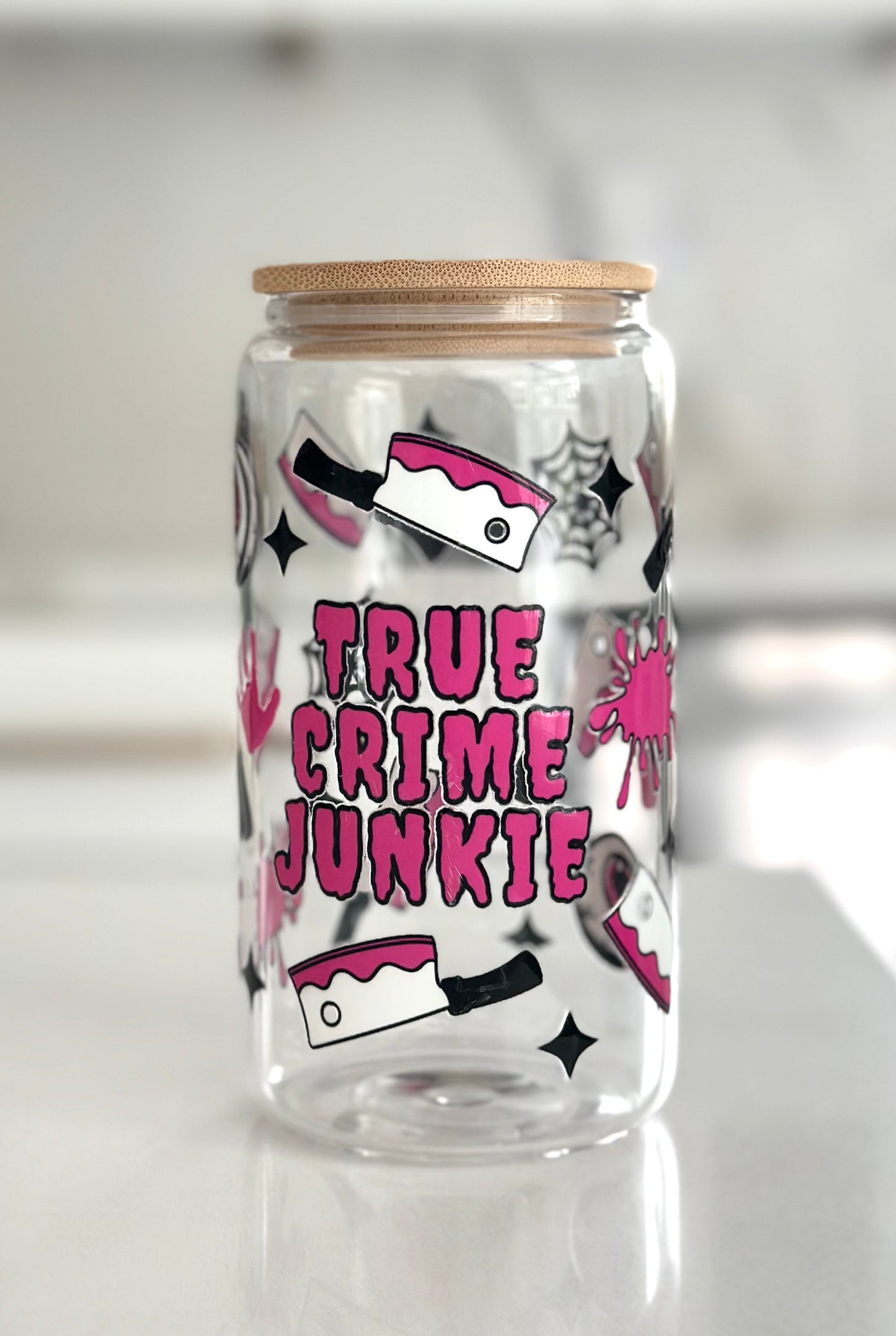 True Crime 16 oz cup