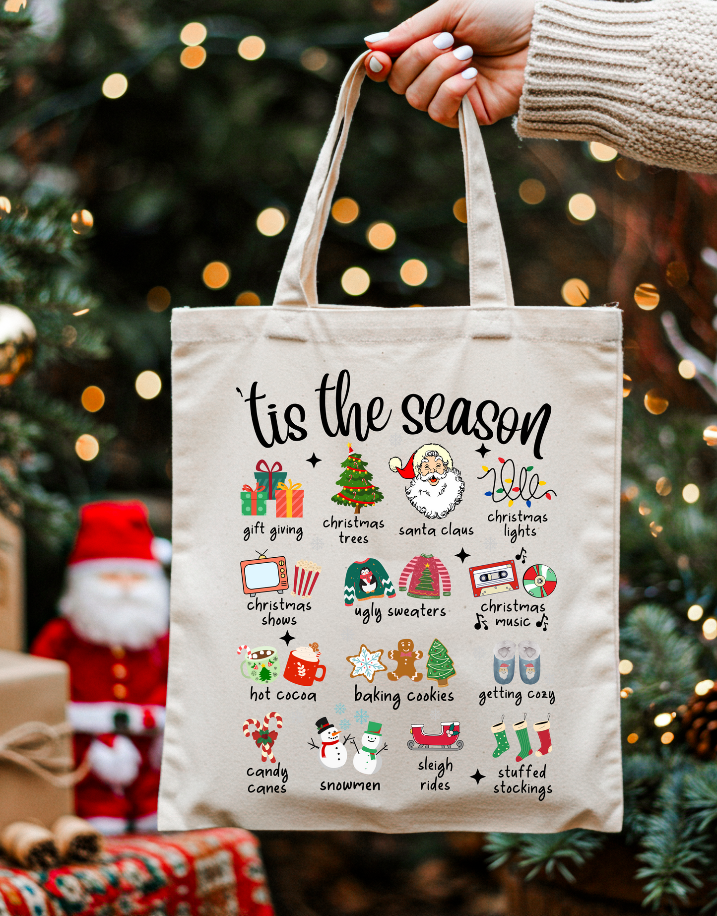 'Tis The Season Favorites Tote Bag