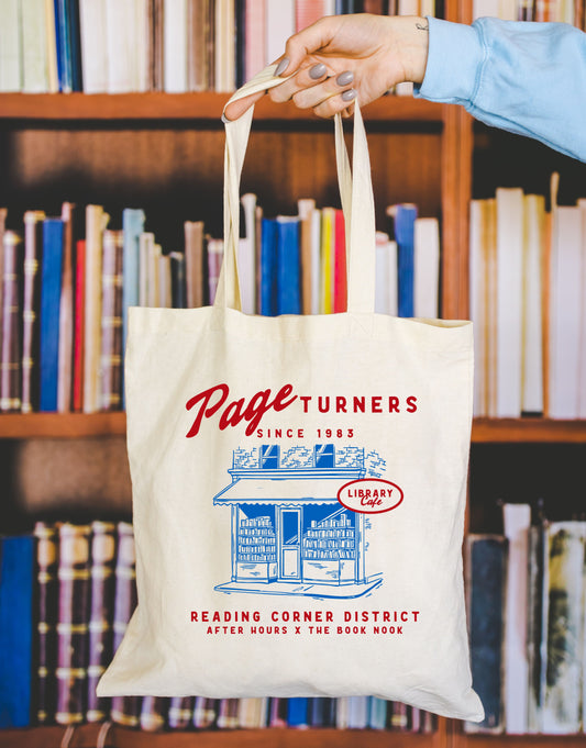 Page Turner Tote Bag
