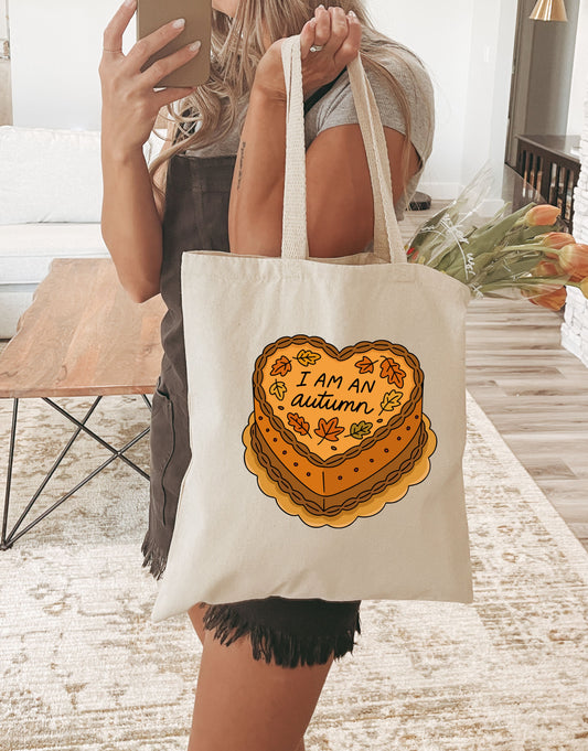 I am an Autumn Tote Bag