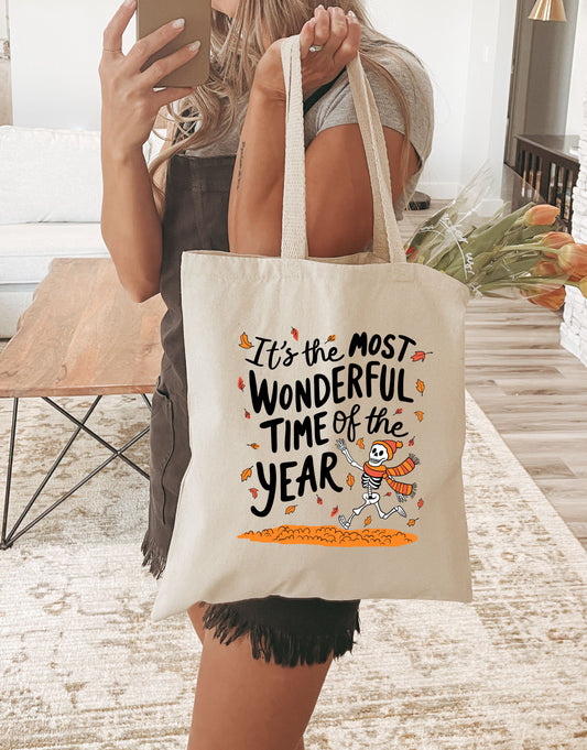 Most Wonderful Time Tote Bag