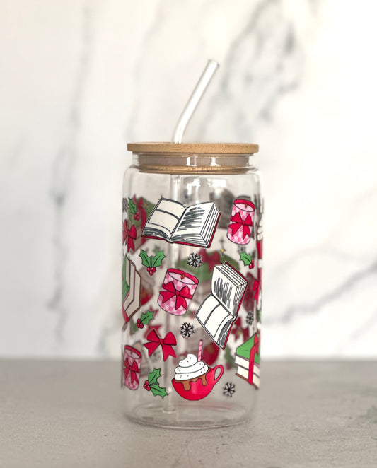 Holiday Books 16 oz Cup