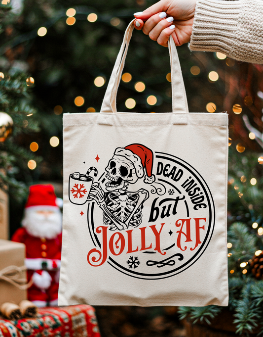 Dead Inside Tote Bag